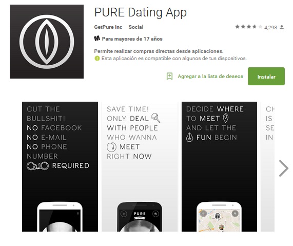 Pure Dating App Gratuita