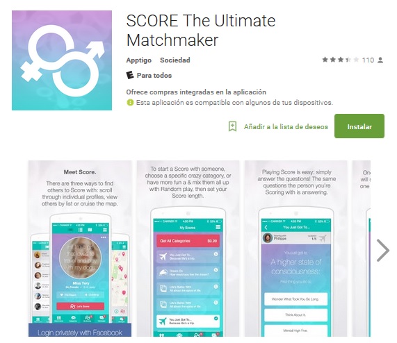 Score Mejor App Dating