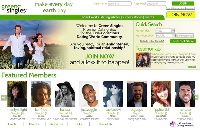 Green Singles Website de citas para veganos